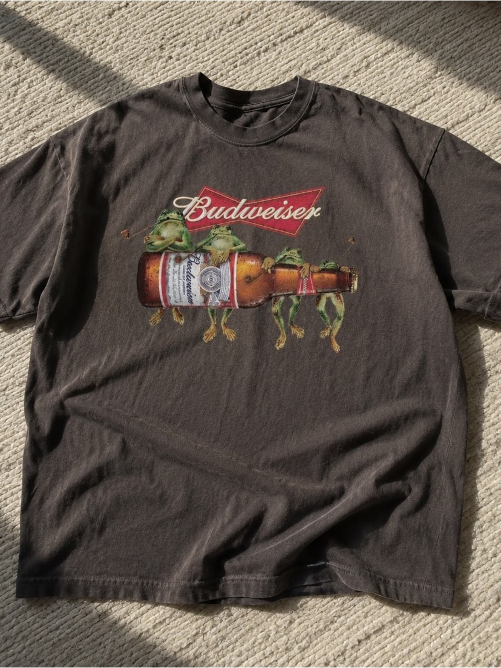Gildan Black Frog Bottle Graphic Tee